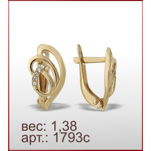 Серьги 1793с