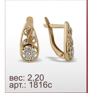 Серьги 1816с