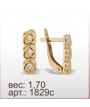 Серьги 1829с Серьги 1829с