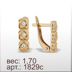 Серьги 1829с