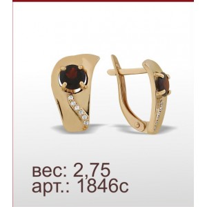 Серьги 1846с